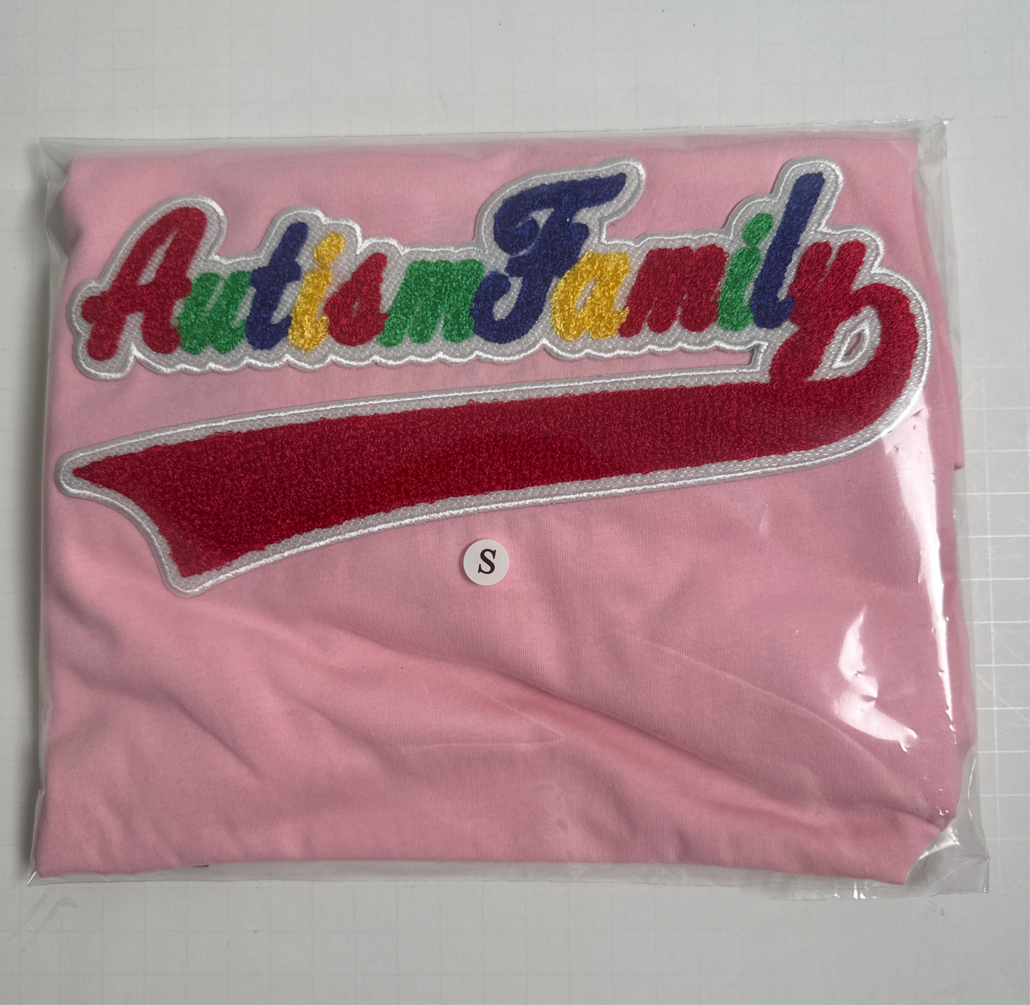 Chenille Patch AutismFamily Tee