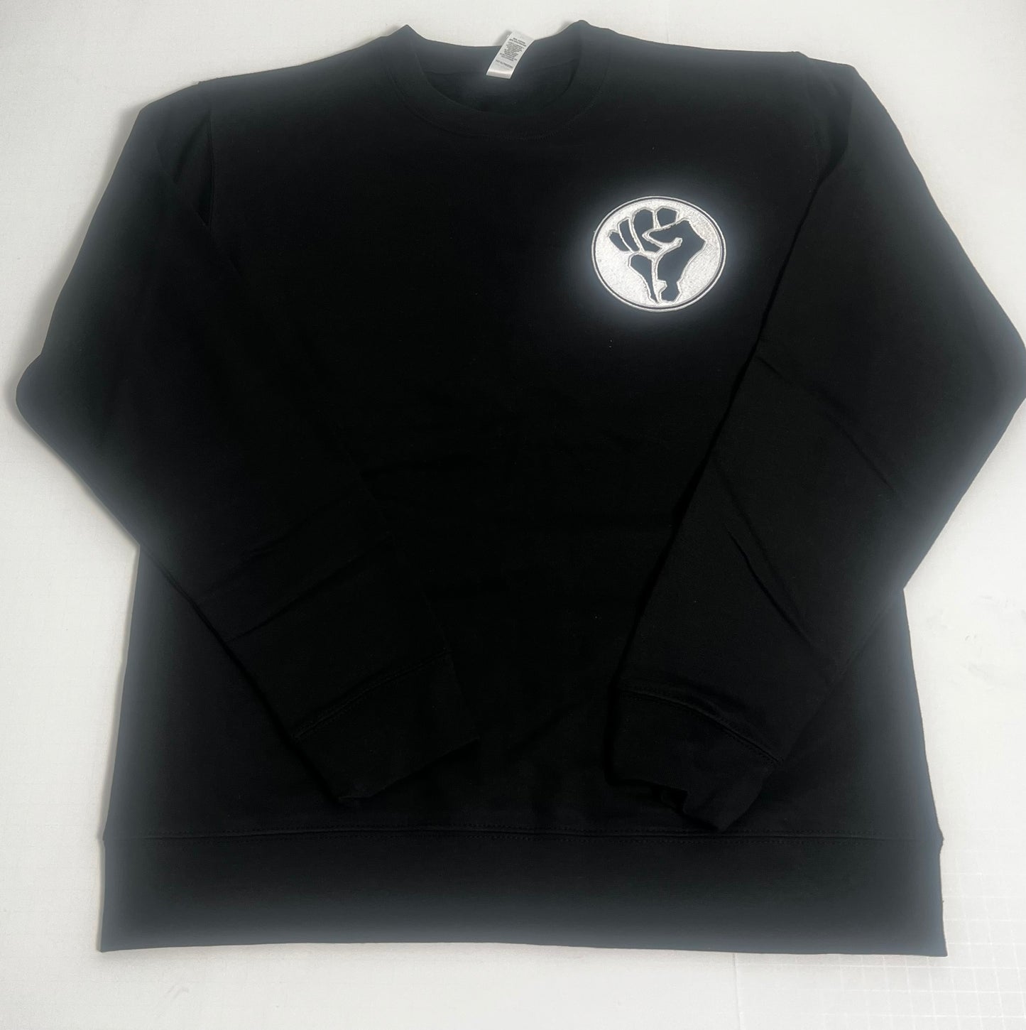 Limited Edition Black Power Crew Neck Sweat Shirt